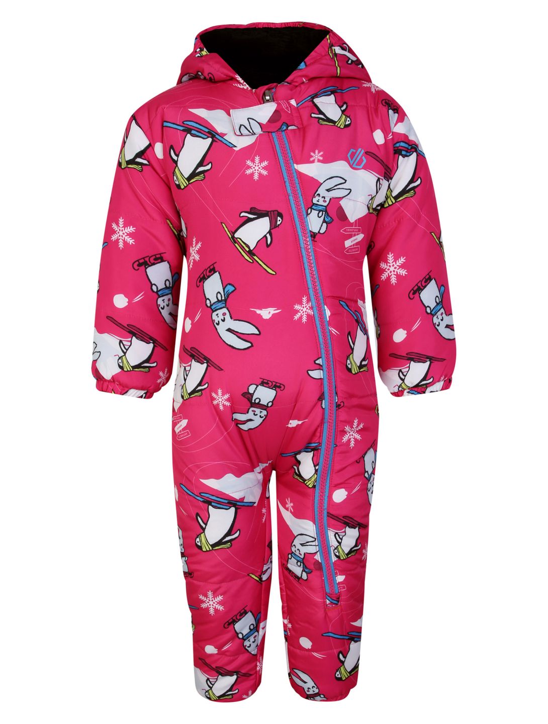 Dare2b, Bambino II ski overall kinderen Pure Pink Snow Animals roze 