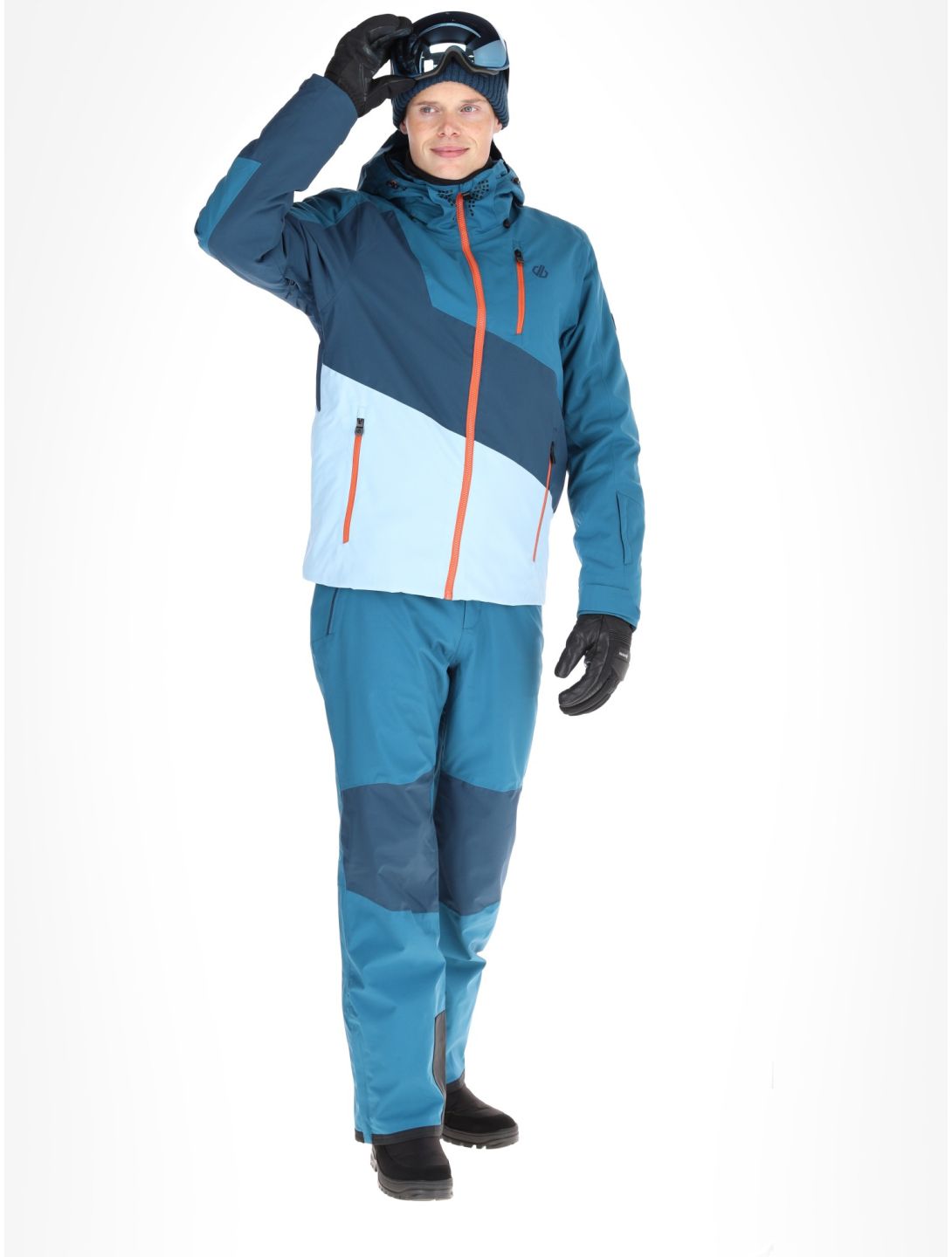 Dare2b, Baseplate II ski-jas heren Kingfisher Blue / Moonlight Denim blauw 