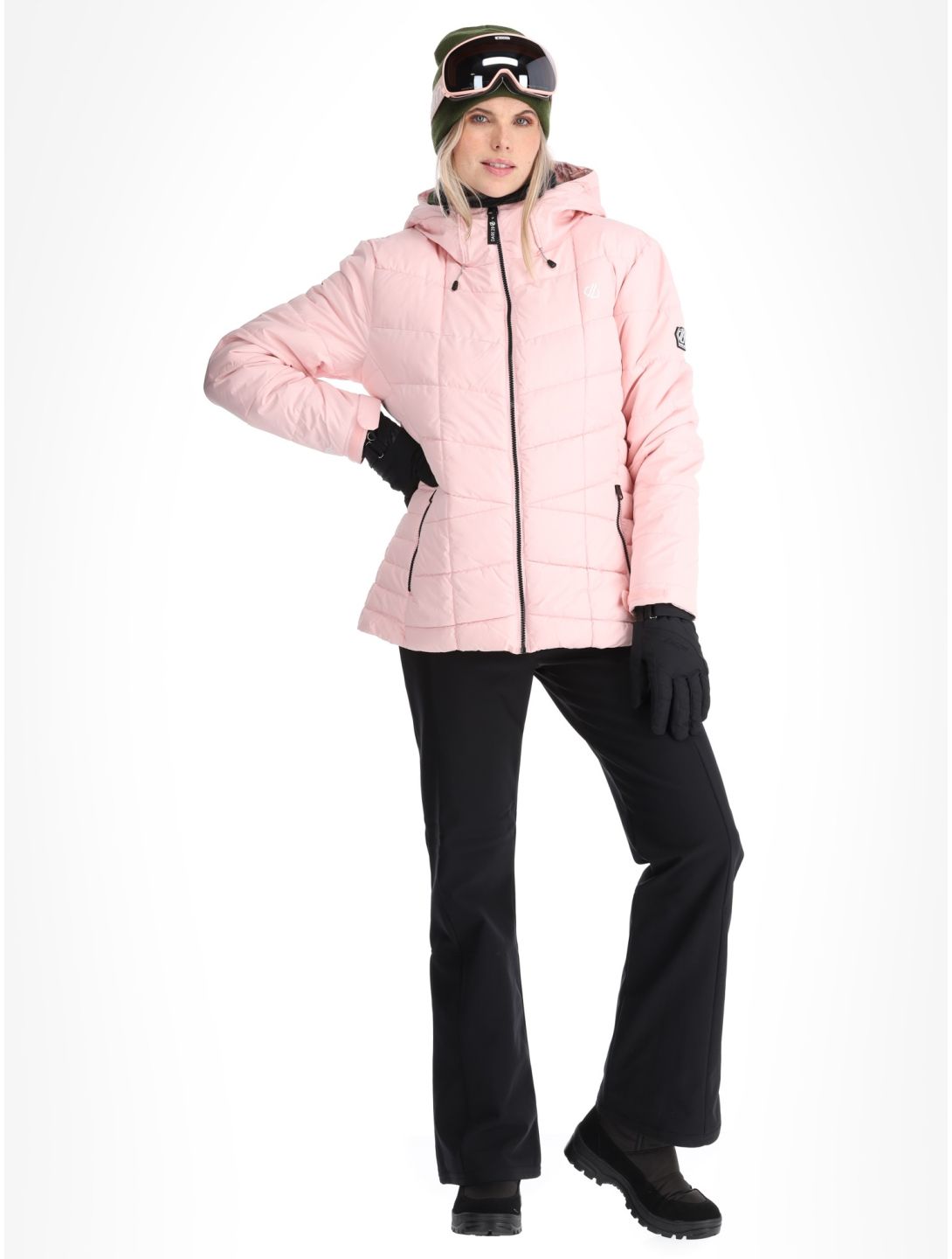 Dare2b, Blindside ski-jas dames Crystal Rose roze 