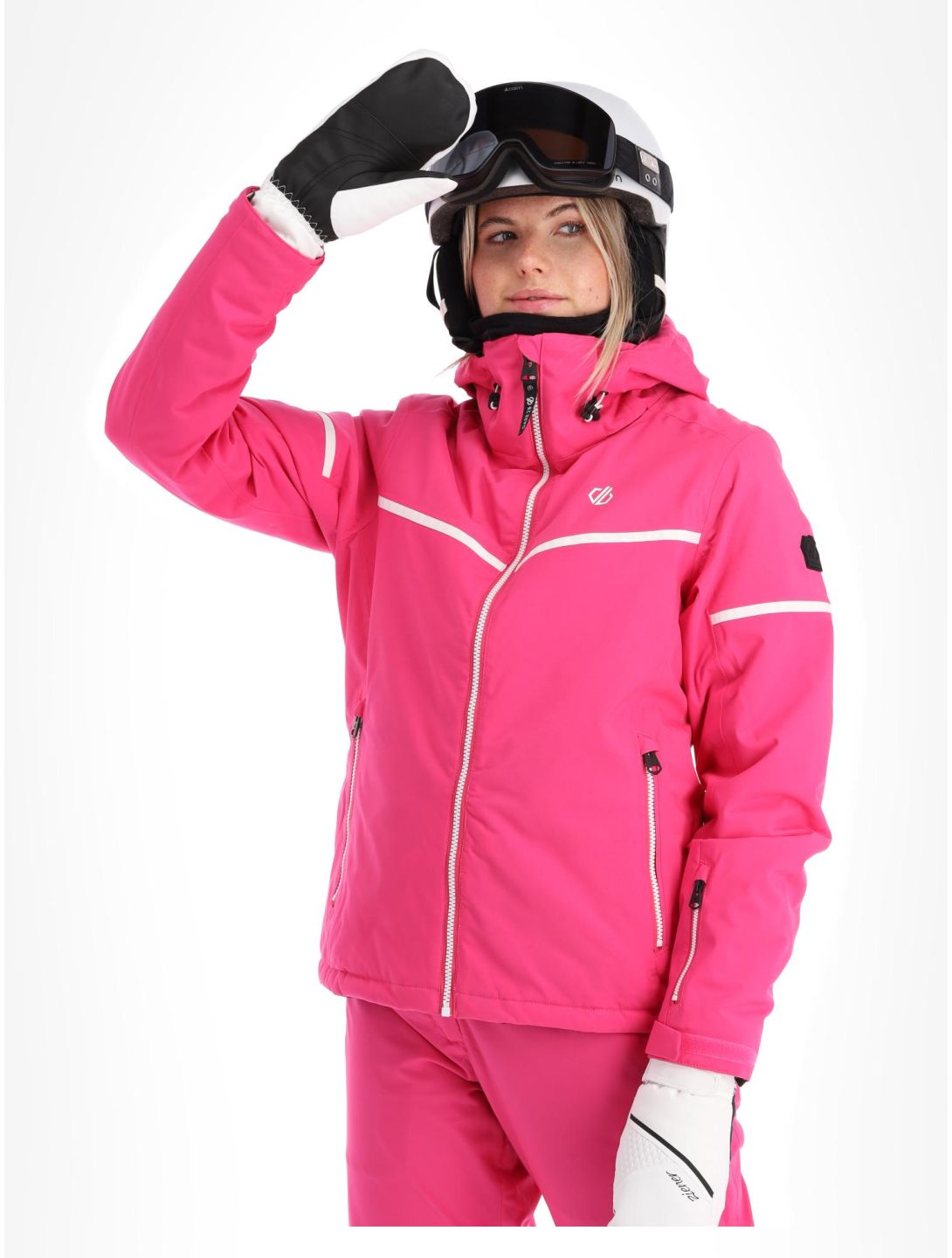 Dare2b, Carving ski-jas dames Pure Pink roze 