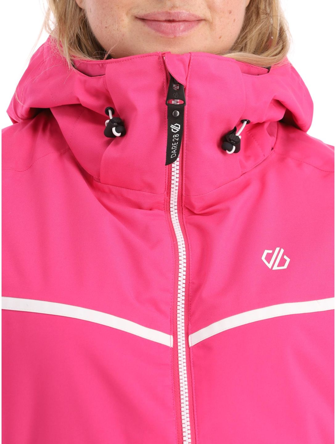 Dare2b, Carving ski-jas dames Pure Pink roze 