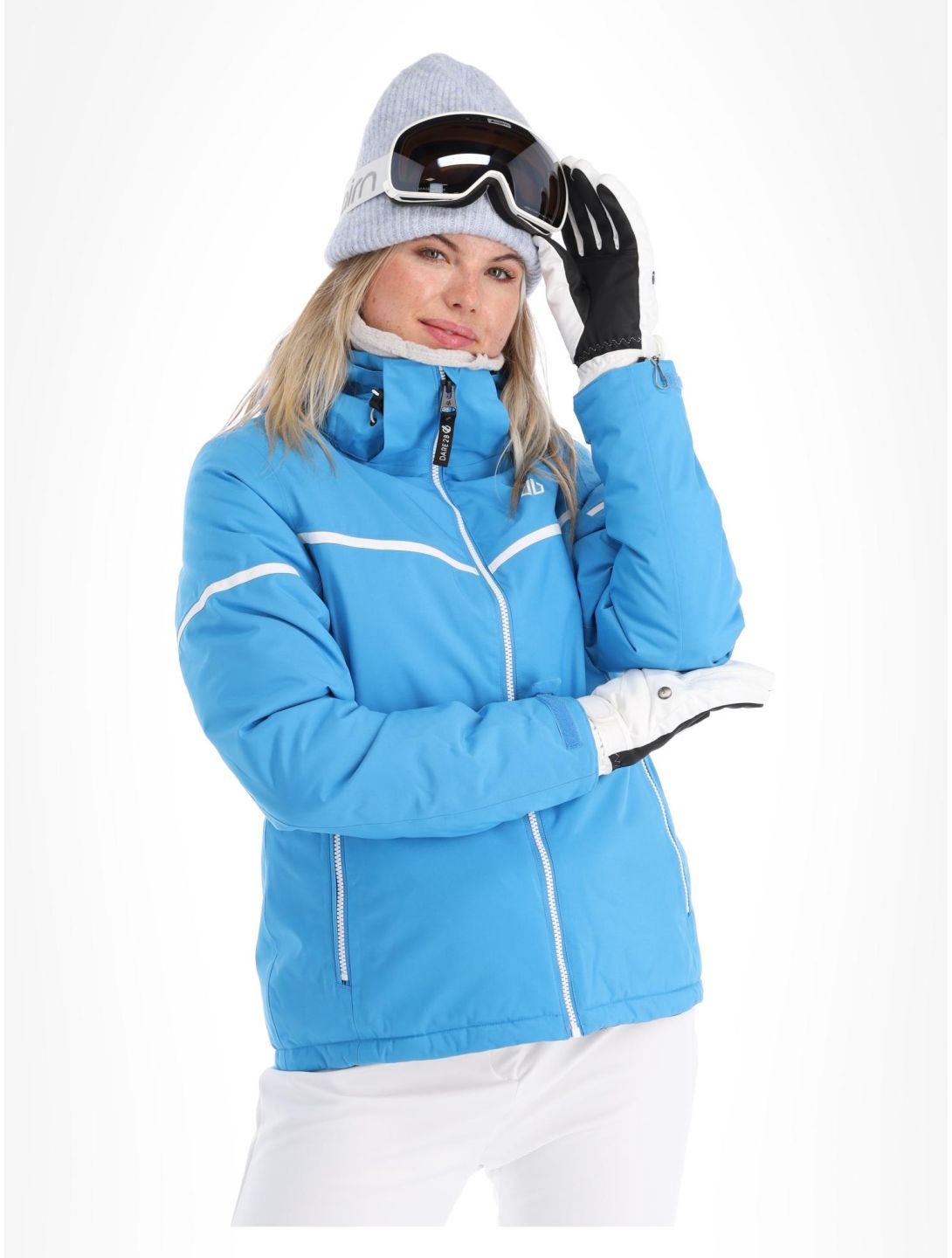 Dare2b, Carving ski-jas dames Swedish Blue blauw 