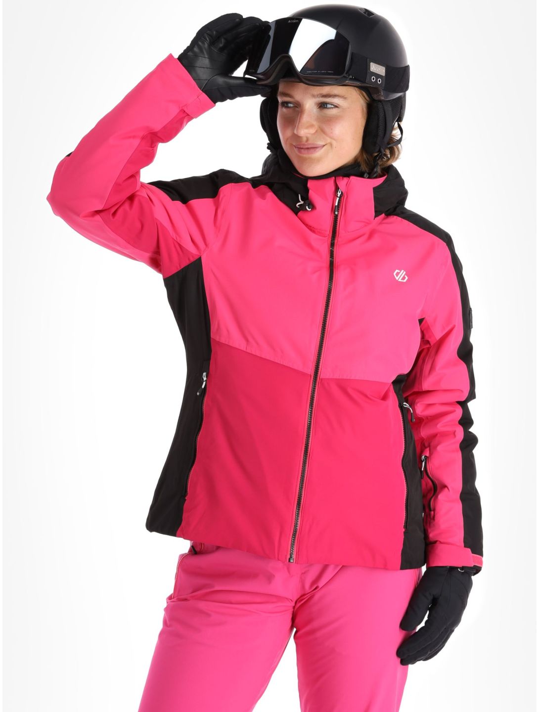 Dare2b, Climatise ski-jas dames Pure Pink / Boudoir Red rood, roze 