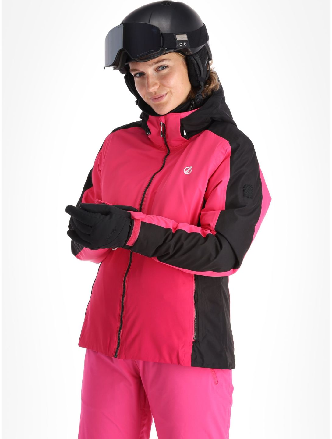 Dare2b, Climatise ski-jas dames Pure Pink / Boudoir Red rood, roze 