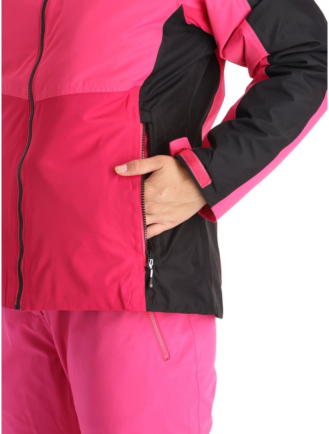 Dare2b, Climatise ski-jas dames Pure Pink / Boudoir Red rood, roze 