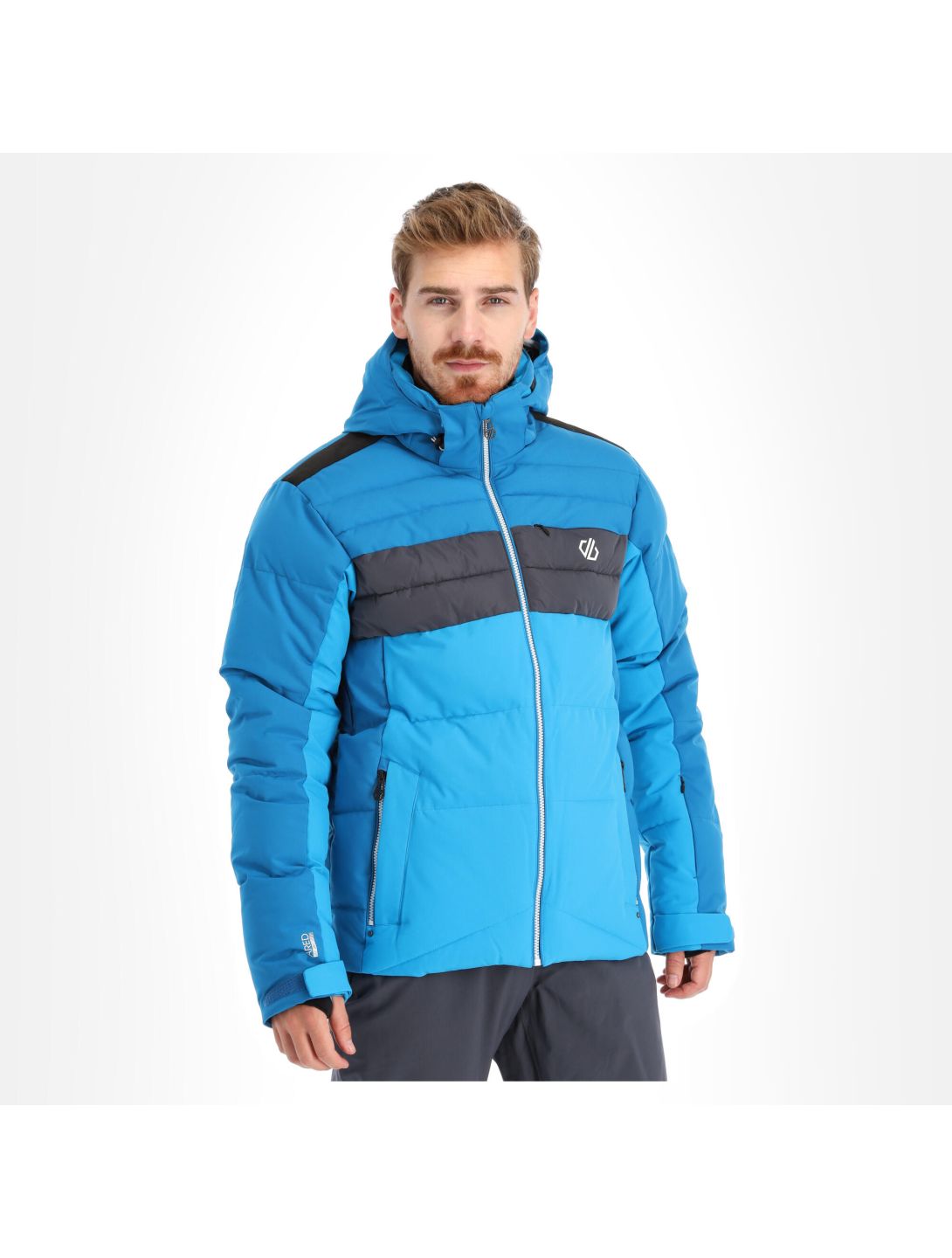 Dare2b, Denote Jacket ski-jas heren petrol Blauw/Grijs