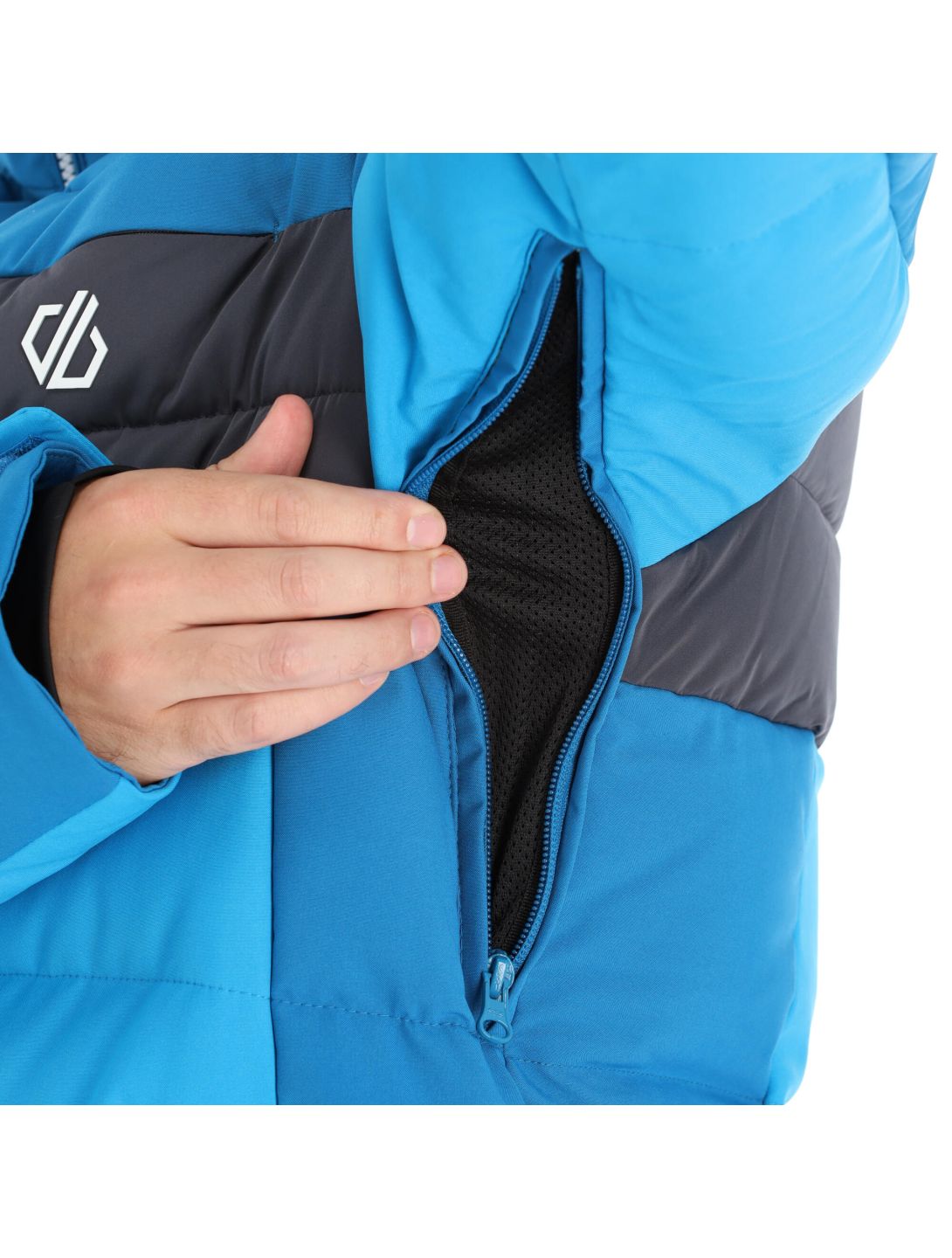 Dare2b, Denote Jacket ski-jas heren petrol Blauw/Grijs