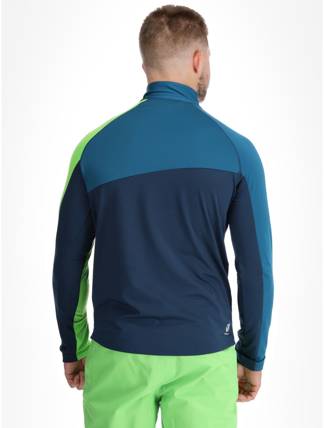 Dare2b, Dignify III Core Stretch skipully heren Moonlight Denim / Green Flash blauw, groen 