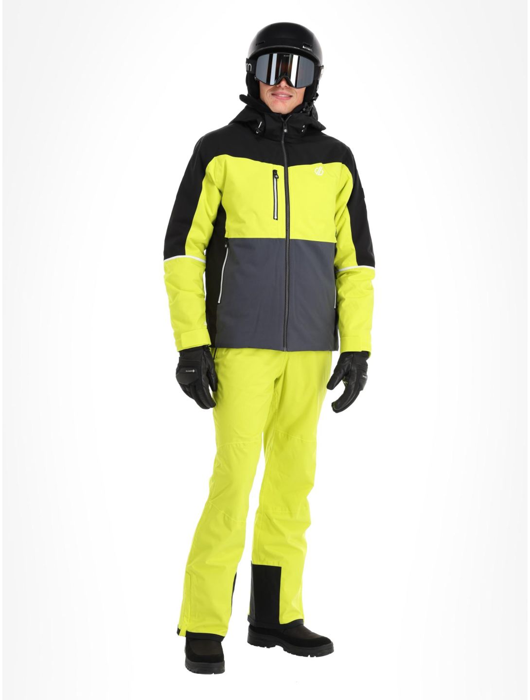 Dare2b, Eagle ski-jas heren Neon Spring/Black groen, zwart 