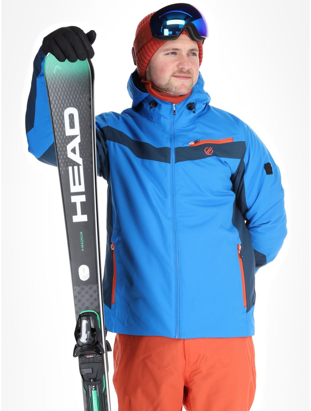 Dare2b, Eagly II ski-jas heren Moonlight Denim / Athletic Blue blauw 