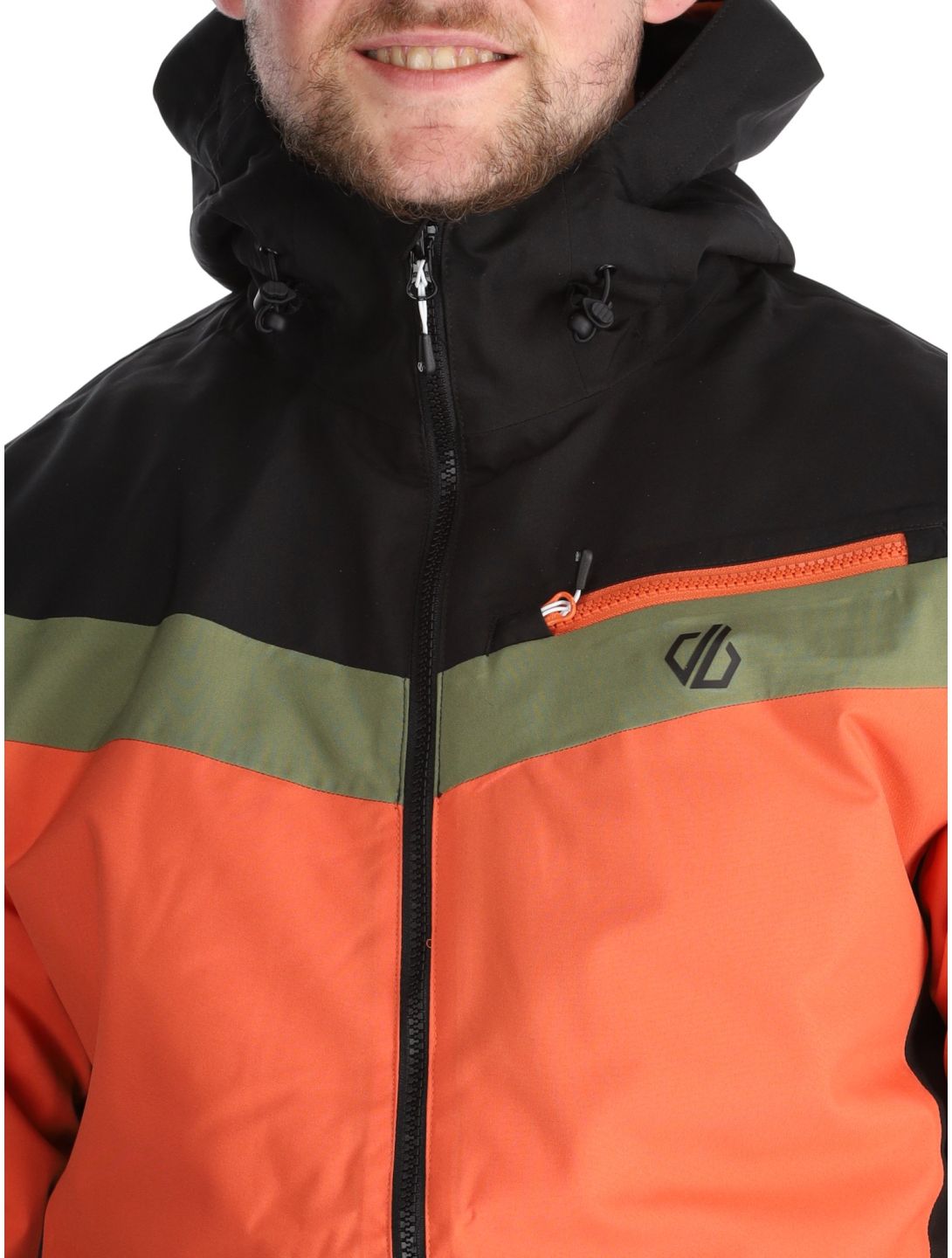 Dare2b, Eagly II ski-jas heren Orange Rust / Black oranje, zwart 