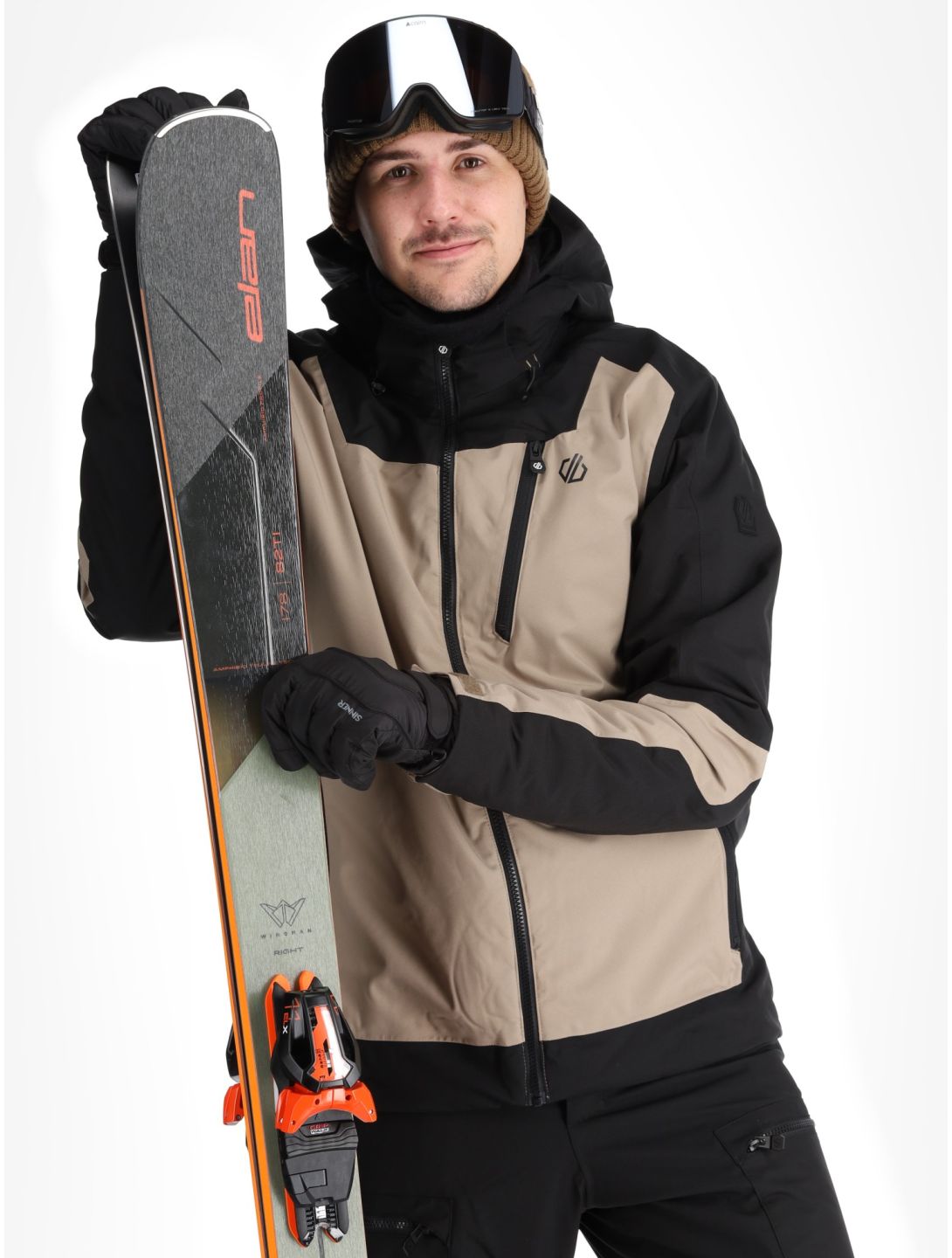 Dare2b, Halfpipe II ski-jas heren Black / Clay bruin, zwart 