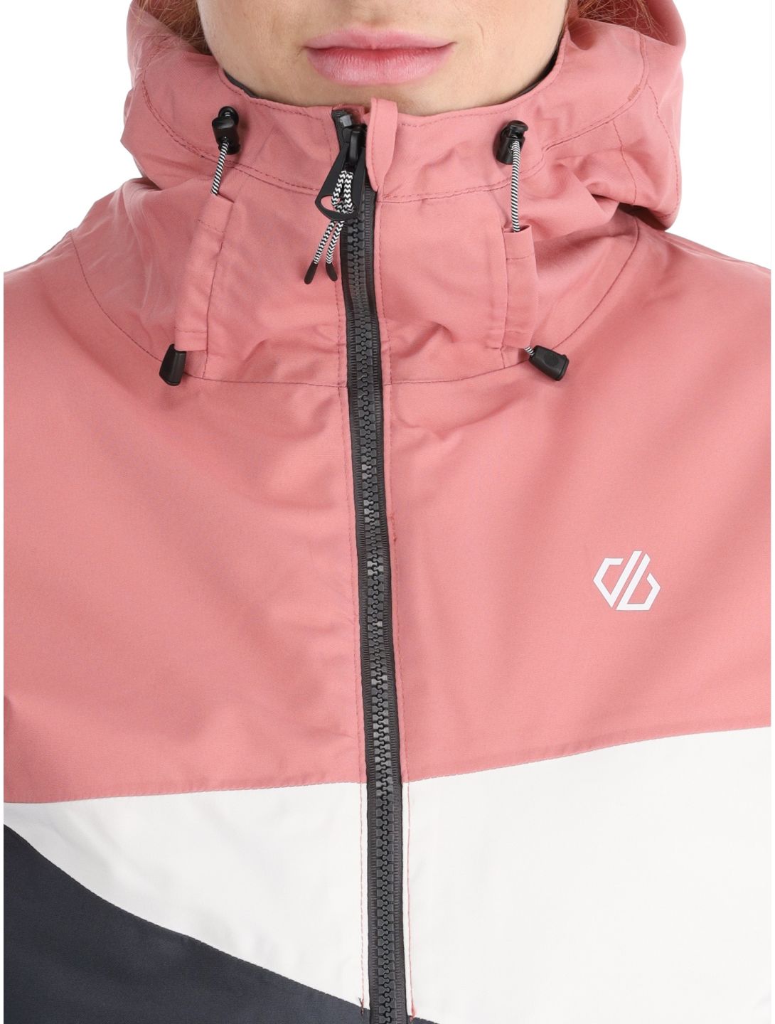 Dare2b, Ice III ski-jas dames Dusty Rose / Ebony Grey grijs, roze 