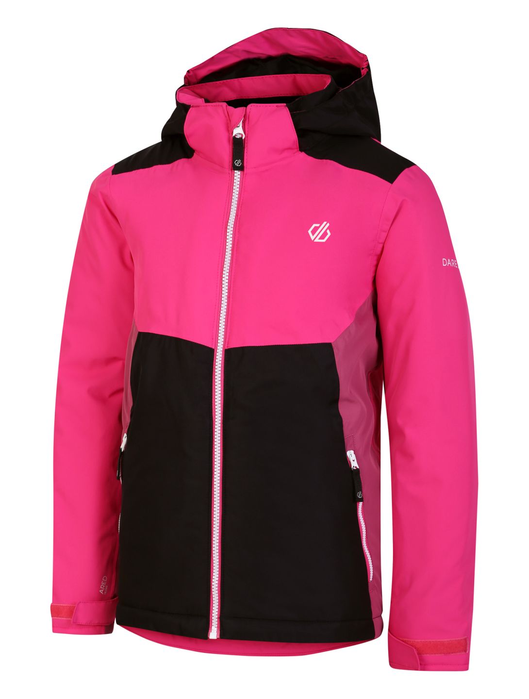 Dare2b, Impose III ski-jas kinderen PurePink / Blk roze, zwart 