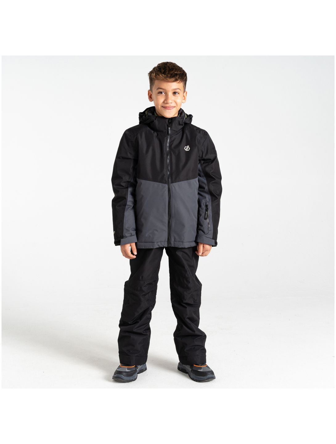 Dare2b, Impose IV ski-jas kinderen Black / Ebony grijs, zwart 