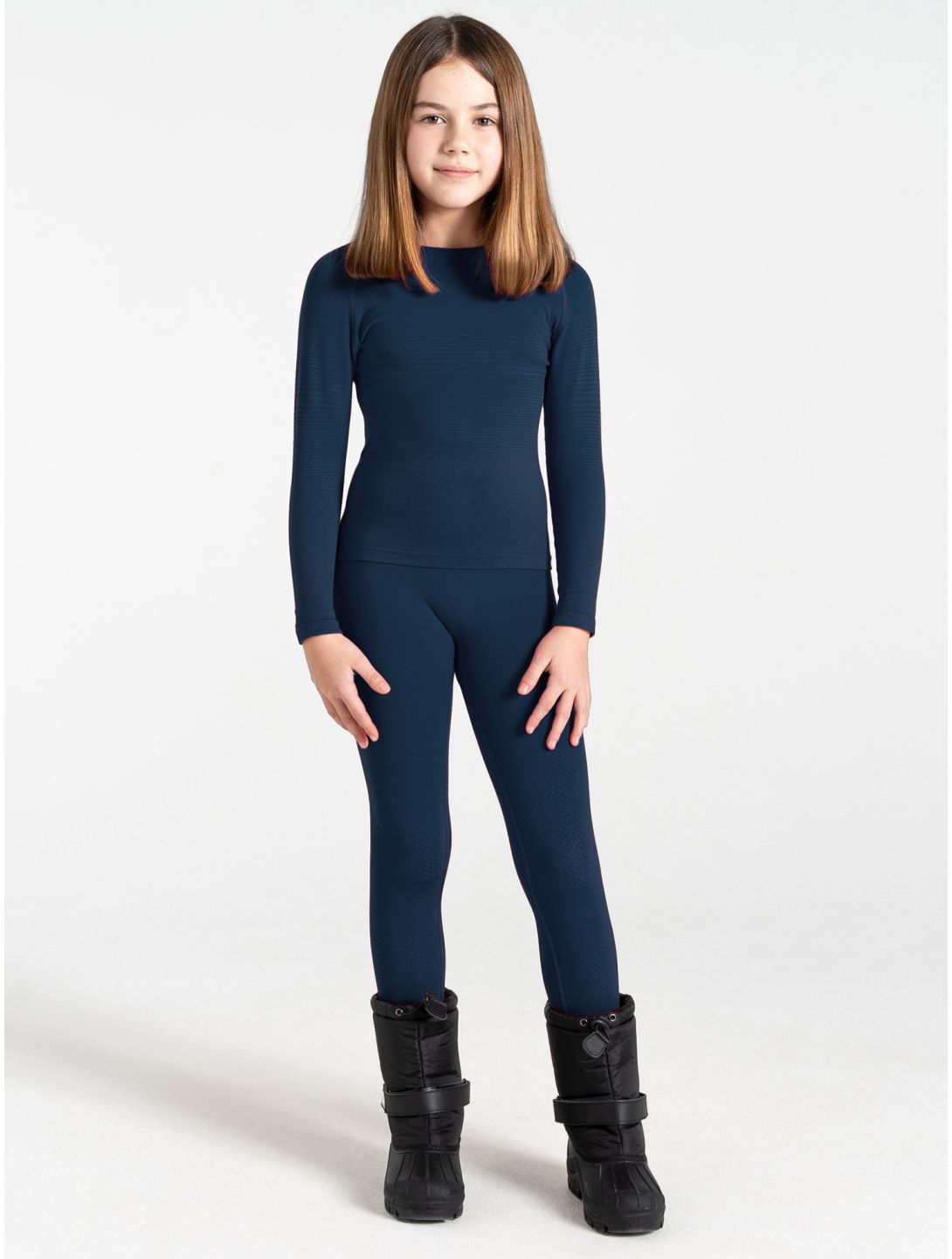 Dare2b, In The Zone III Baselayer Set thermoset kinderen Moonlight Denim blauw 