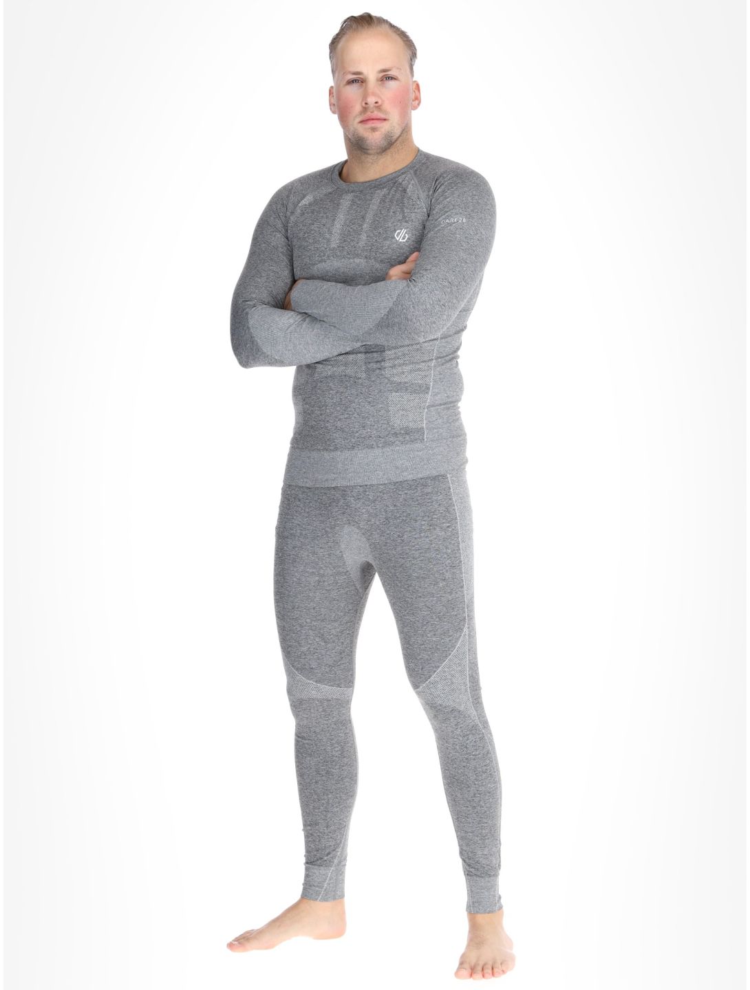 Dare2b, In The Zoneiiib/L thermoset heren Charcoal Grey Marl grijs 