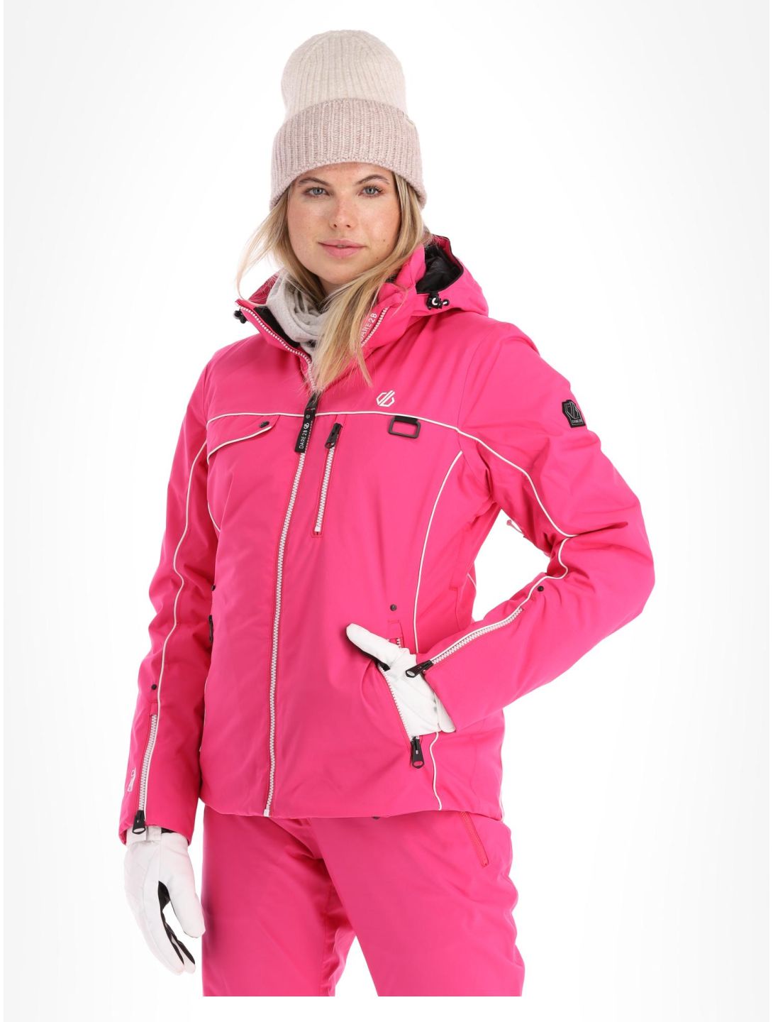 Dare2b, Line ski-jas dames Pure Pink roze 