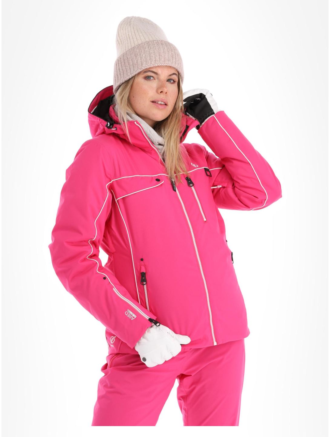 Dare2b, Line ski-jas dames Pure Pink roze 