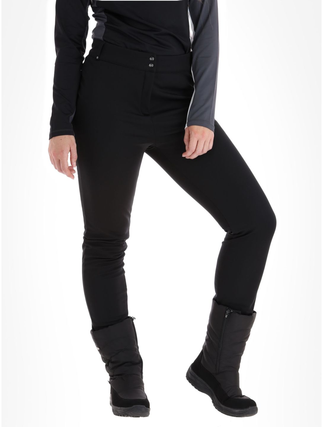 Dare2b, Sleek III softshell skibroek dames Black zwart 