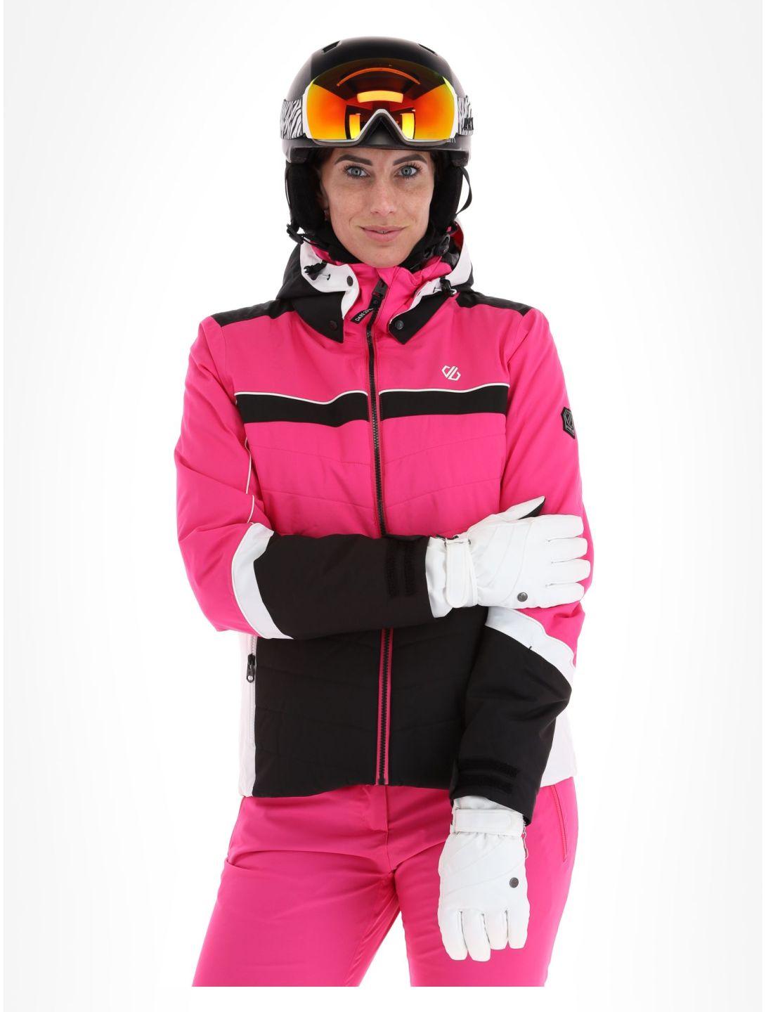 Dare2b, Vitilised ski-jas dames PurePink / Blk roze, zwart 