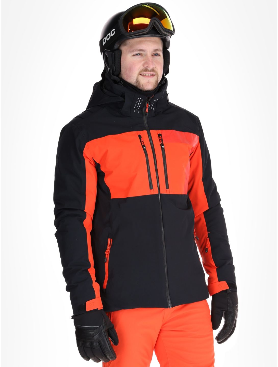 Degre7, Sivin ski-jas heren Black rood 