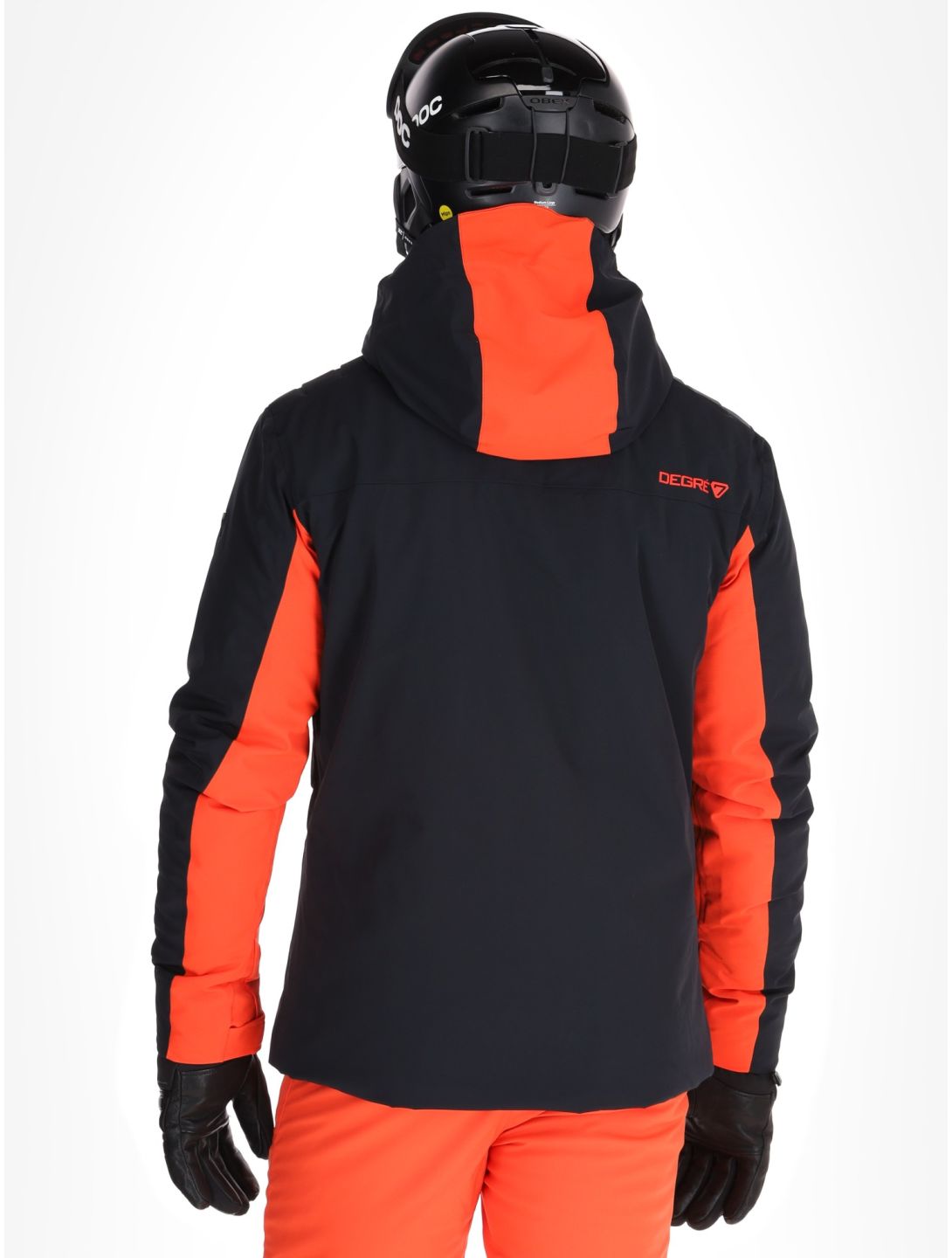 Degre7, Sivin ski-jas heren Black rood 