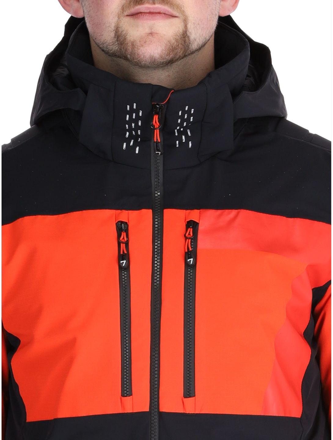 Degre7, Sivin ski-jas heren Black rood 