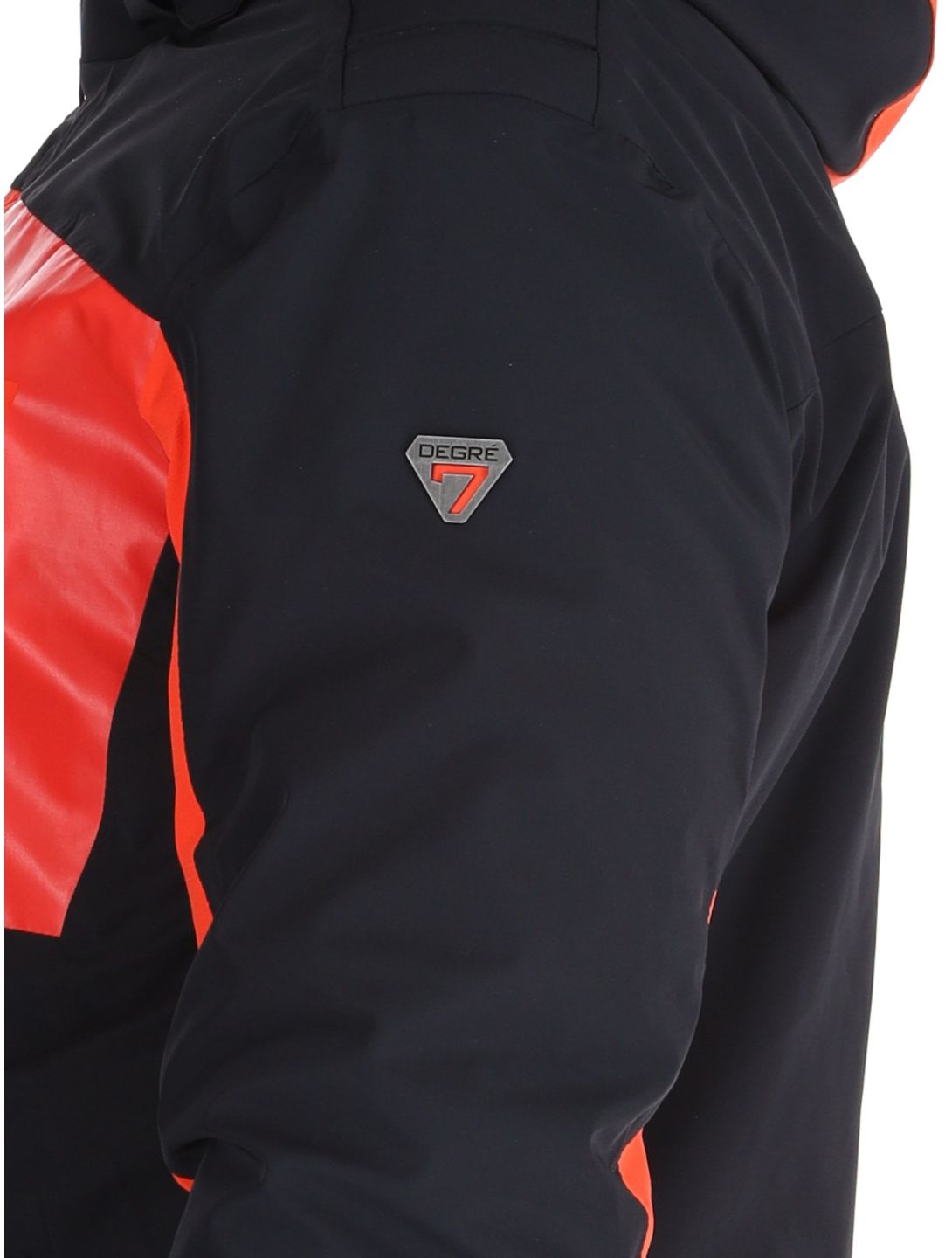 Degre7, Sivin ski-jas heren Black rood 