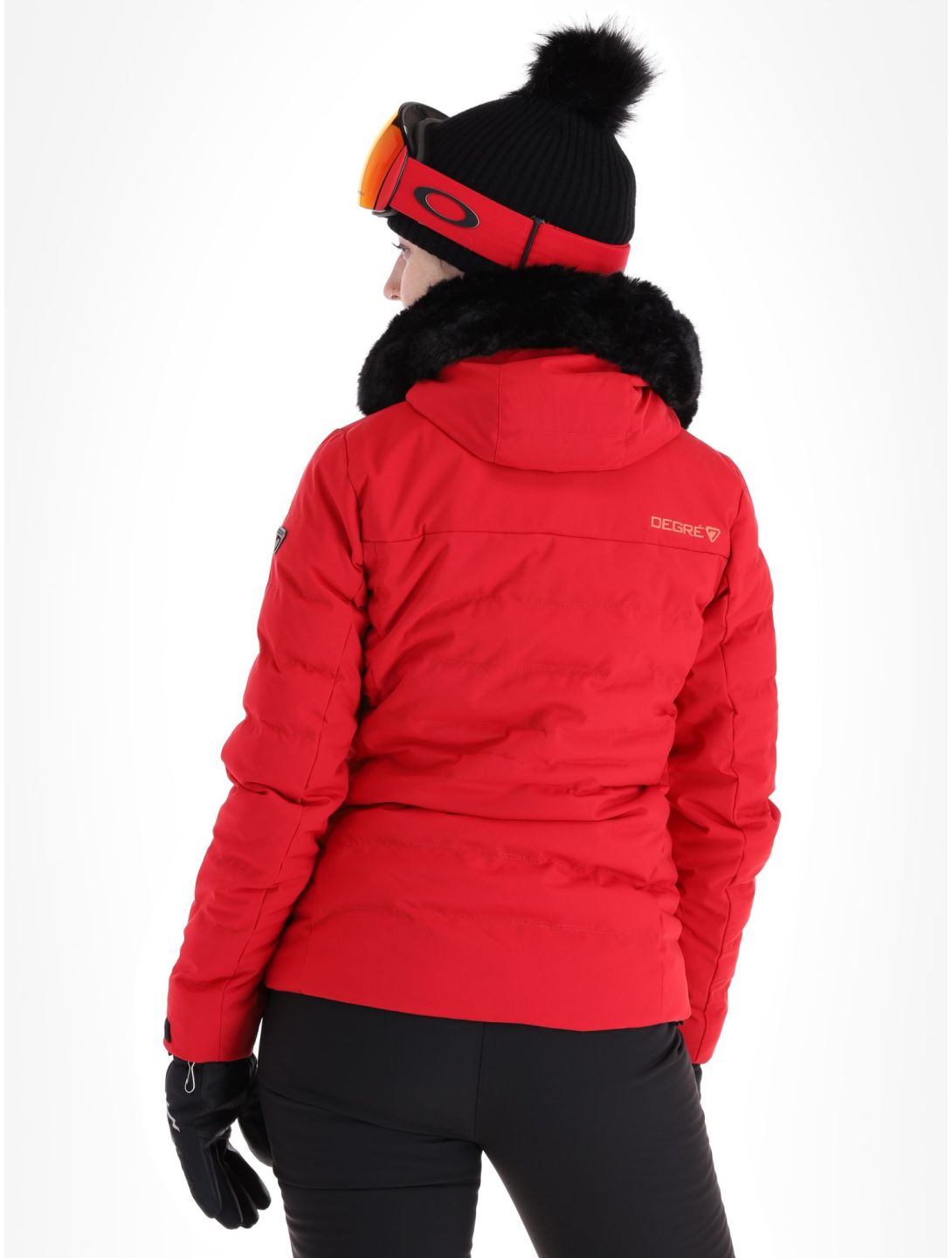 Degre7, Traqui ski-jas dames Cherry roze 