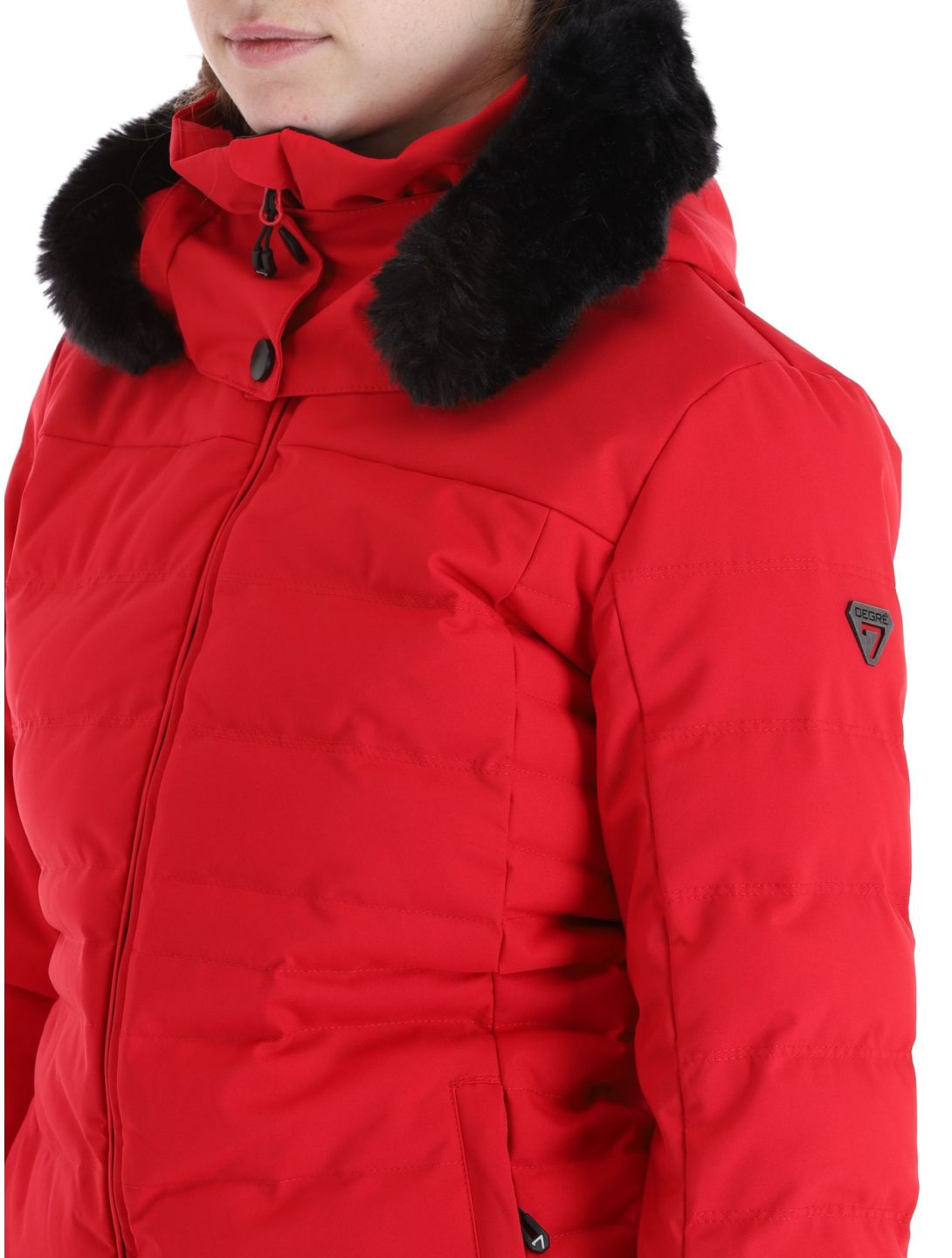 Degre7, Traqui ski-jas dames Cherry roze 