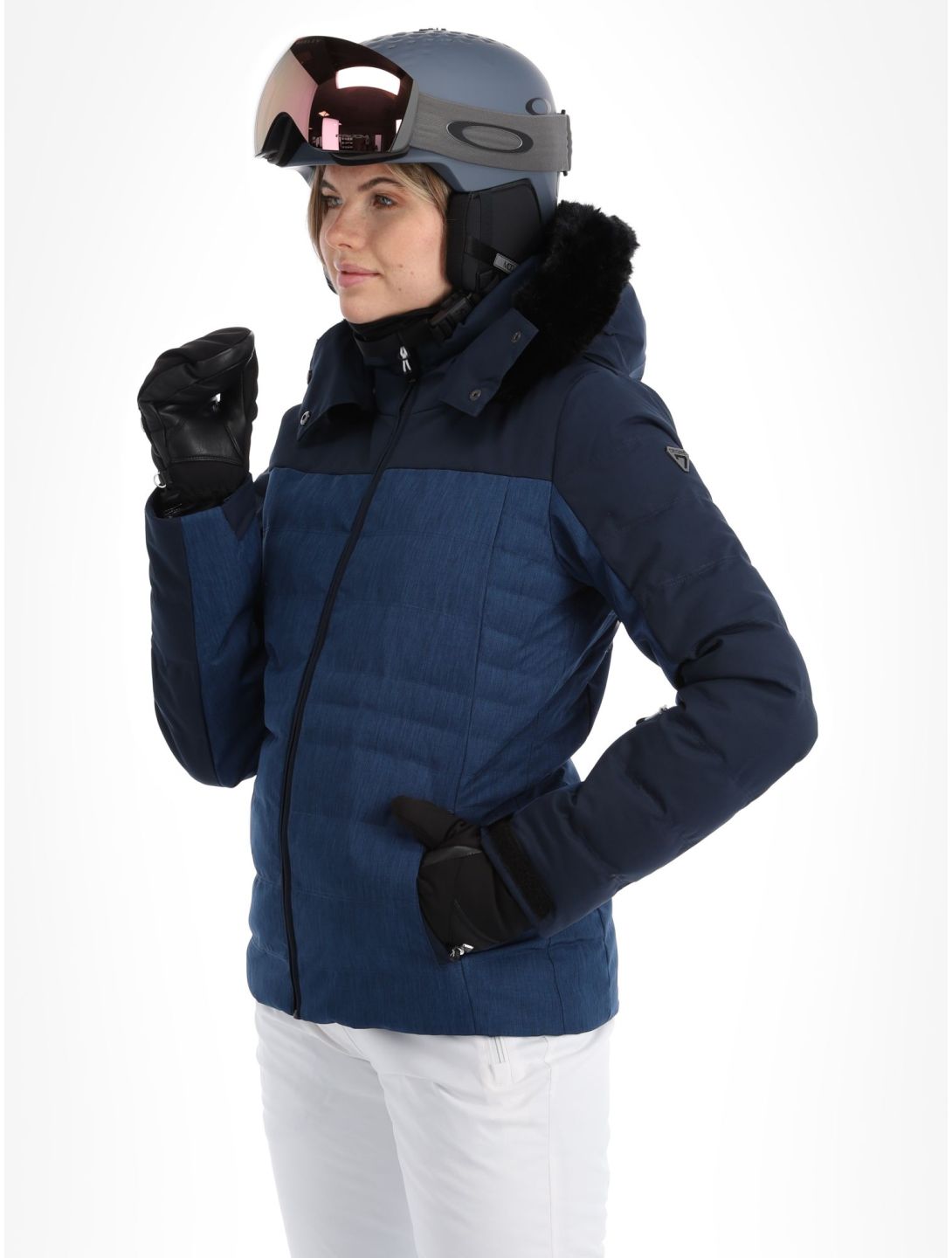 Degre7, Traqui ski-jas dames Heather Blue blauw 