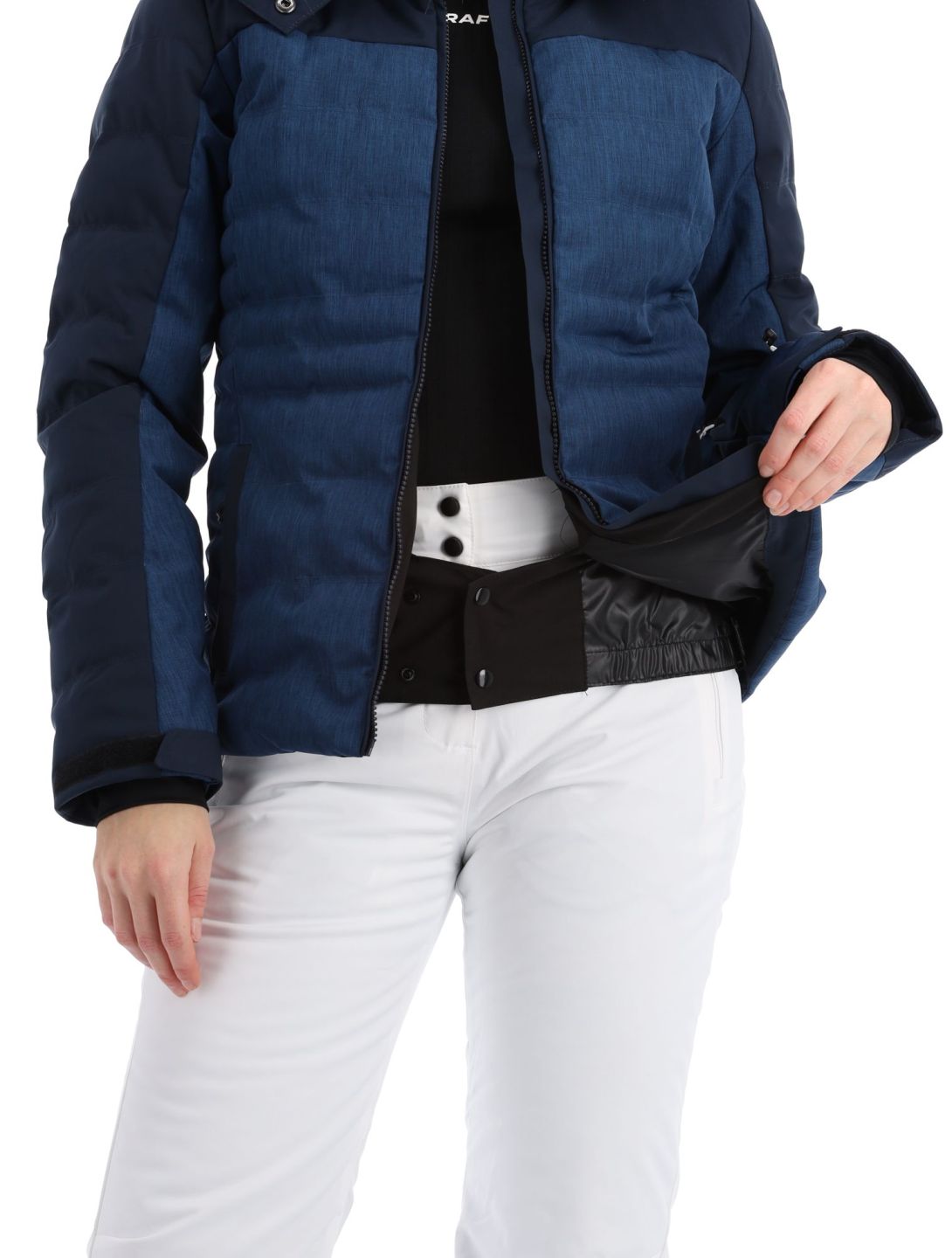 Degre7, Traqui ski-jas dames Heather Blue blauw 