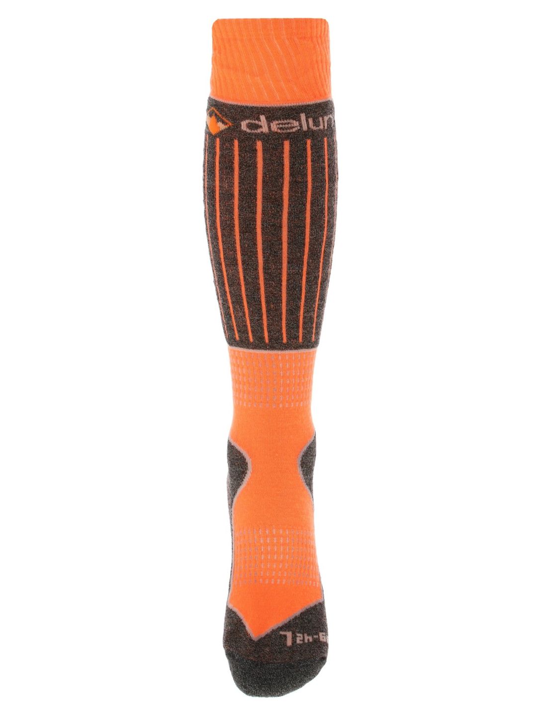 Deluni, Gaia skisokken unisex Orange oranje 