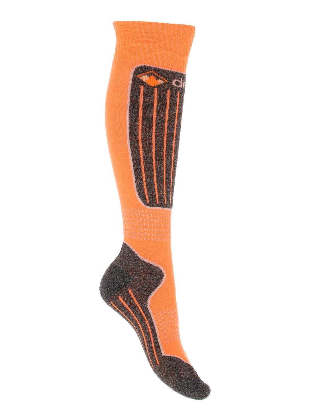 Deluni, Gaia skisokken unisex Orange oranje 