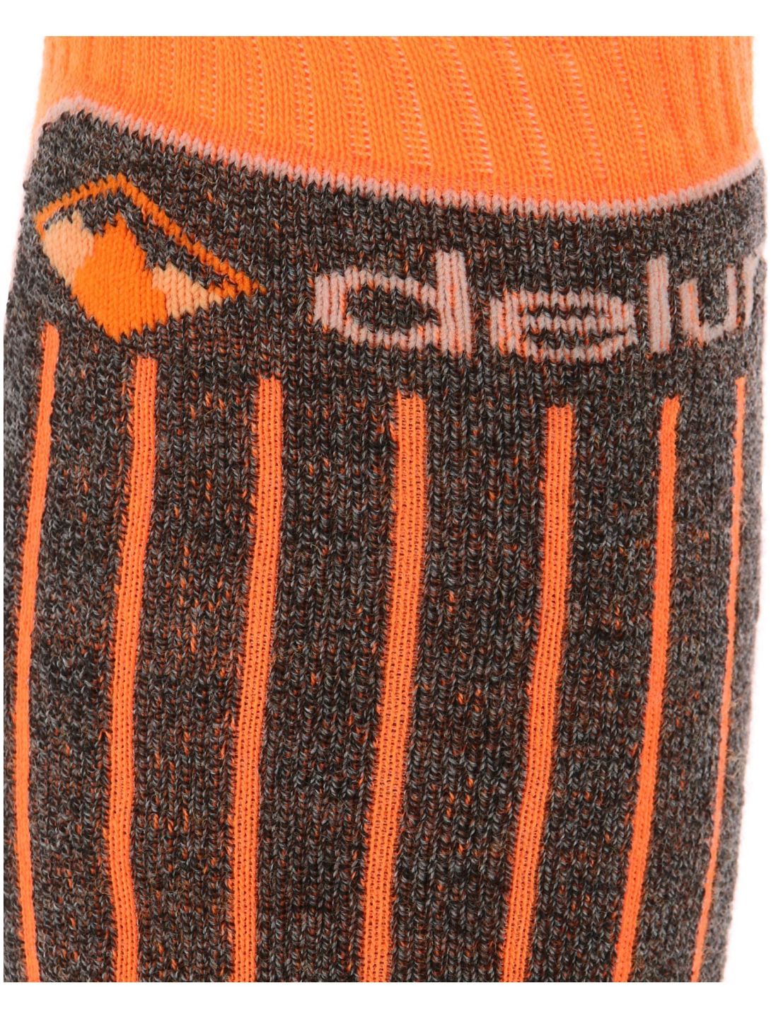 Deluni, Gaia skisokken unisex Orange oranje 