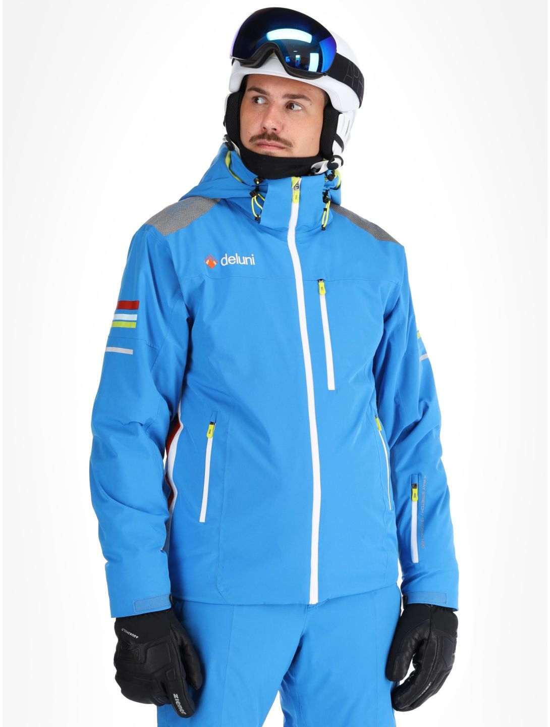 Deluni, Challenger 4 ski-jas heren Sky Blue blauw 