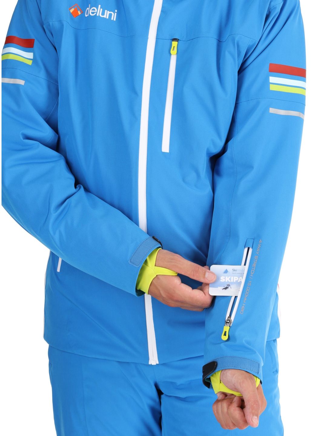 Deluni, Challenger 4 ski-jas heren Sky Blue blauw 