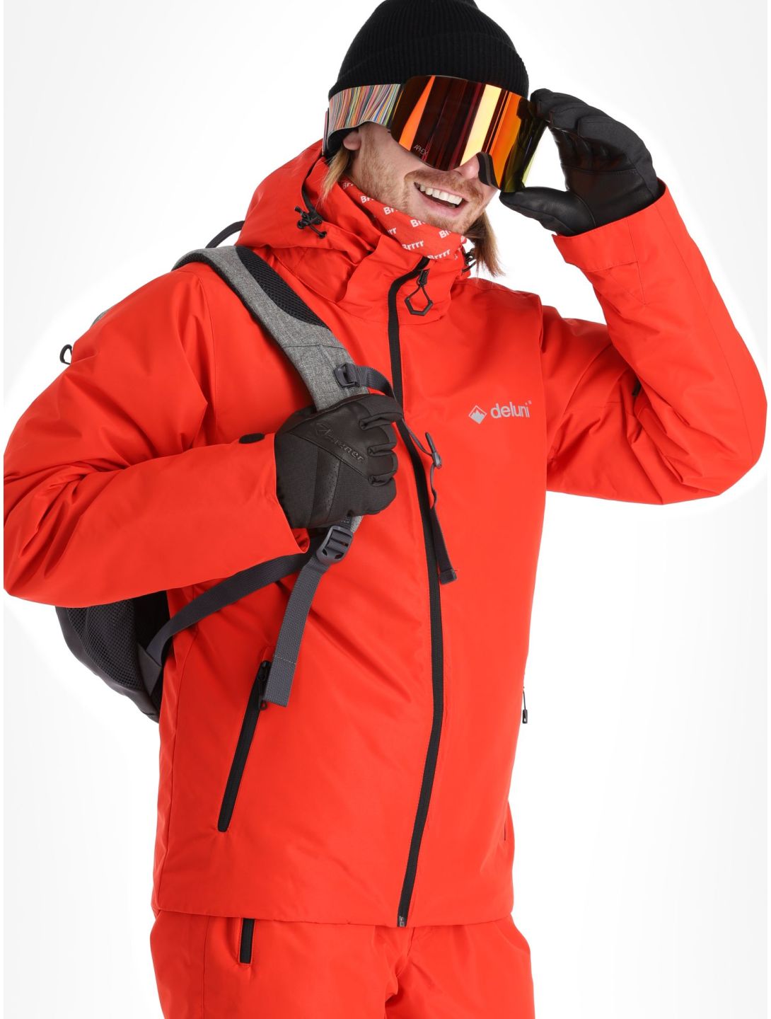 Deluni, Icerocker Pure ski-jas heren Red rood 