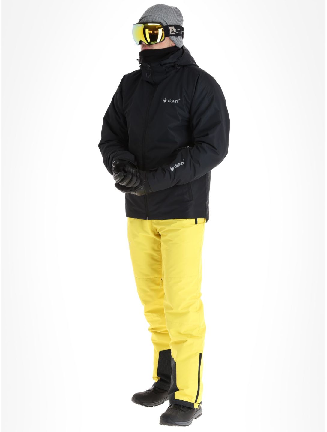 Deluni, Icerocker Pure ski-jas heren Black zwart 