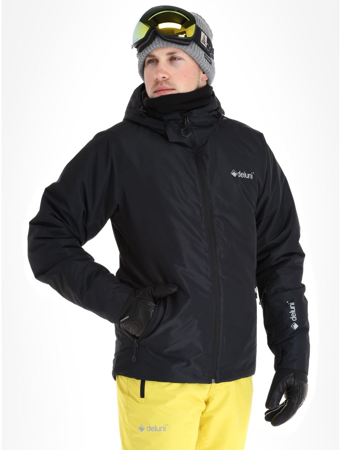 Deluni, Icerocker Pure ski-jas heren Black zwart 