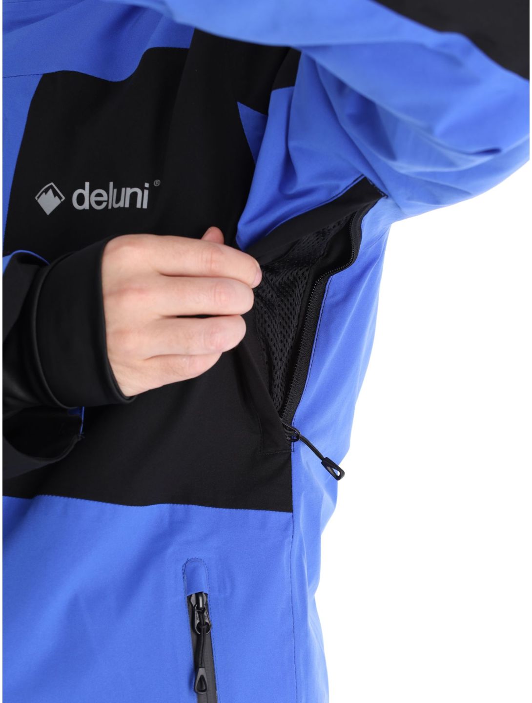 Deluni, Icerocker Pro ski-jas heren Black / Blue blauw, zwart 