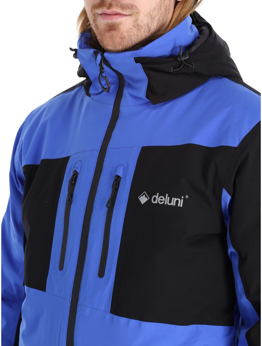 Deluni, Icerocker Pro ski-jas heren Black / Blue blauw, zwart 