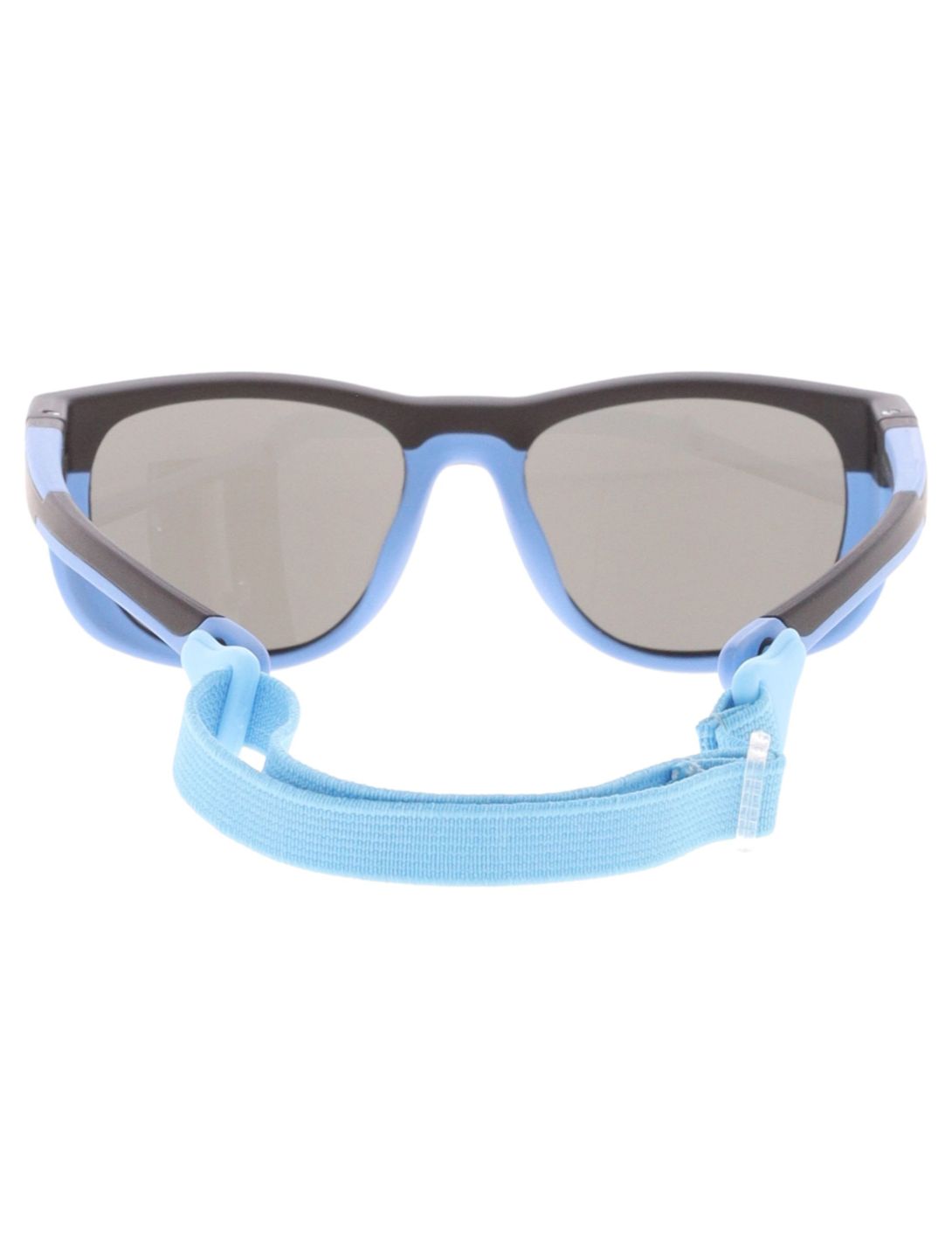 Demon, Rock zonnebril kinderen Rubber Black - Blue Mirror zwart 