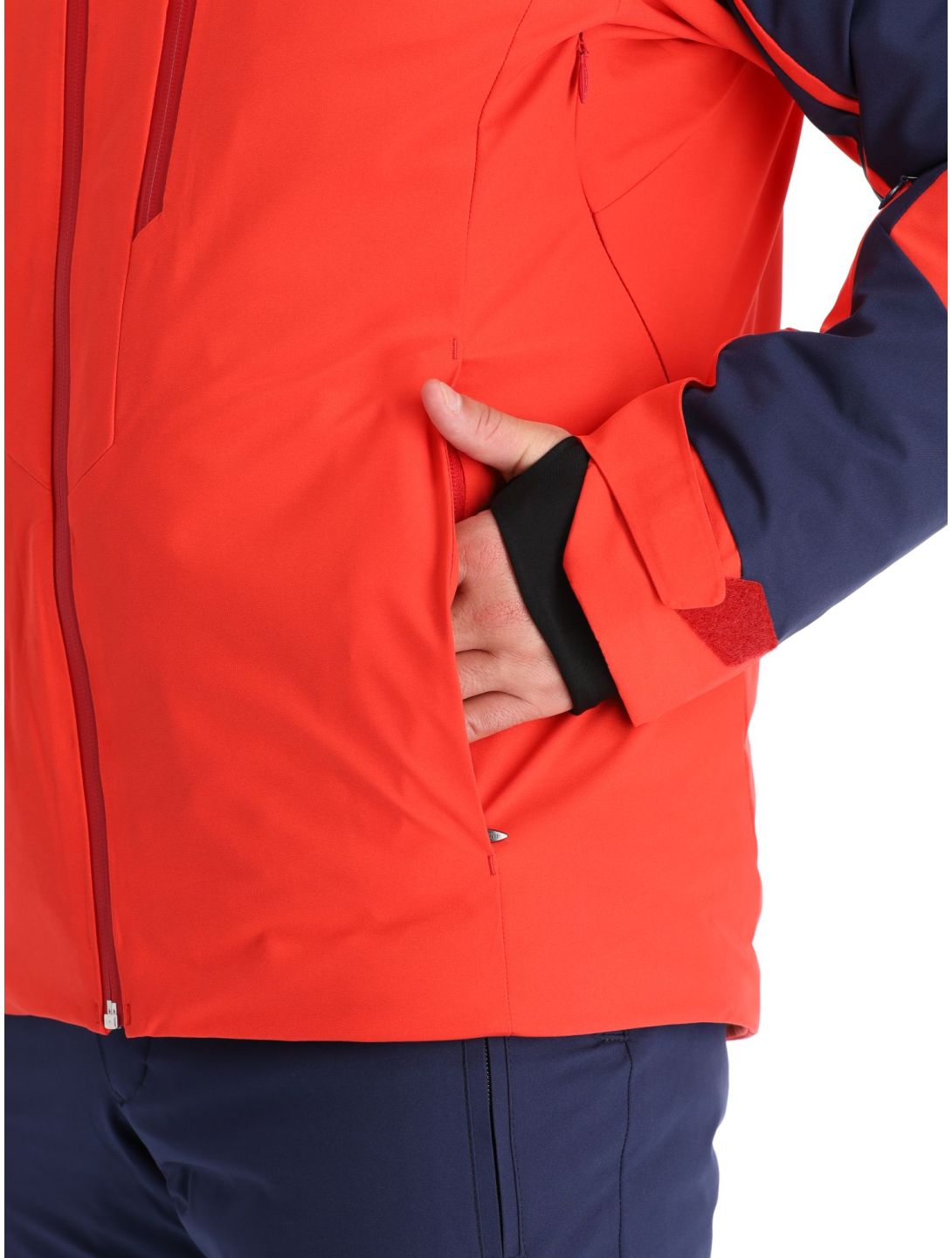 Descente, Chester ski-jas heren Electric Red blauw, rood 