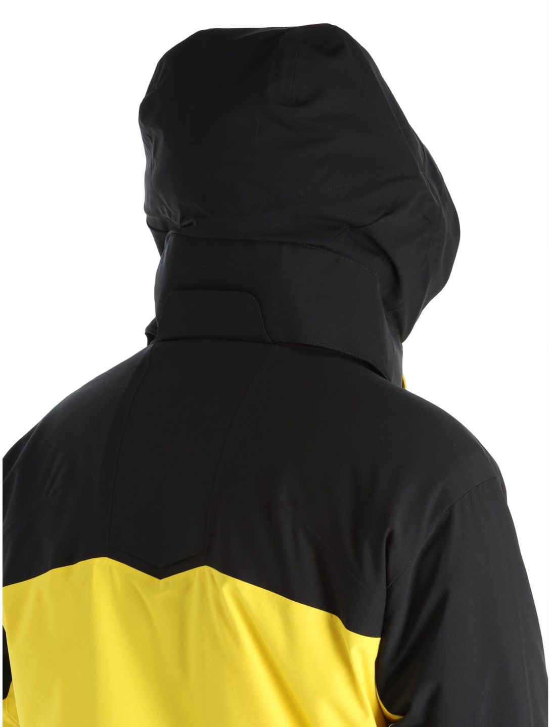 Descente, Chester ski-jas heren Warbler Yellow geel, zwart 