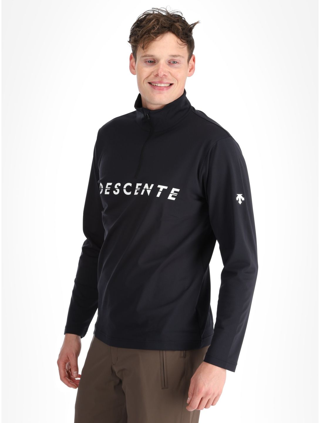 Descente, M-GB20 skipully heren Black zwart 