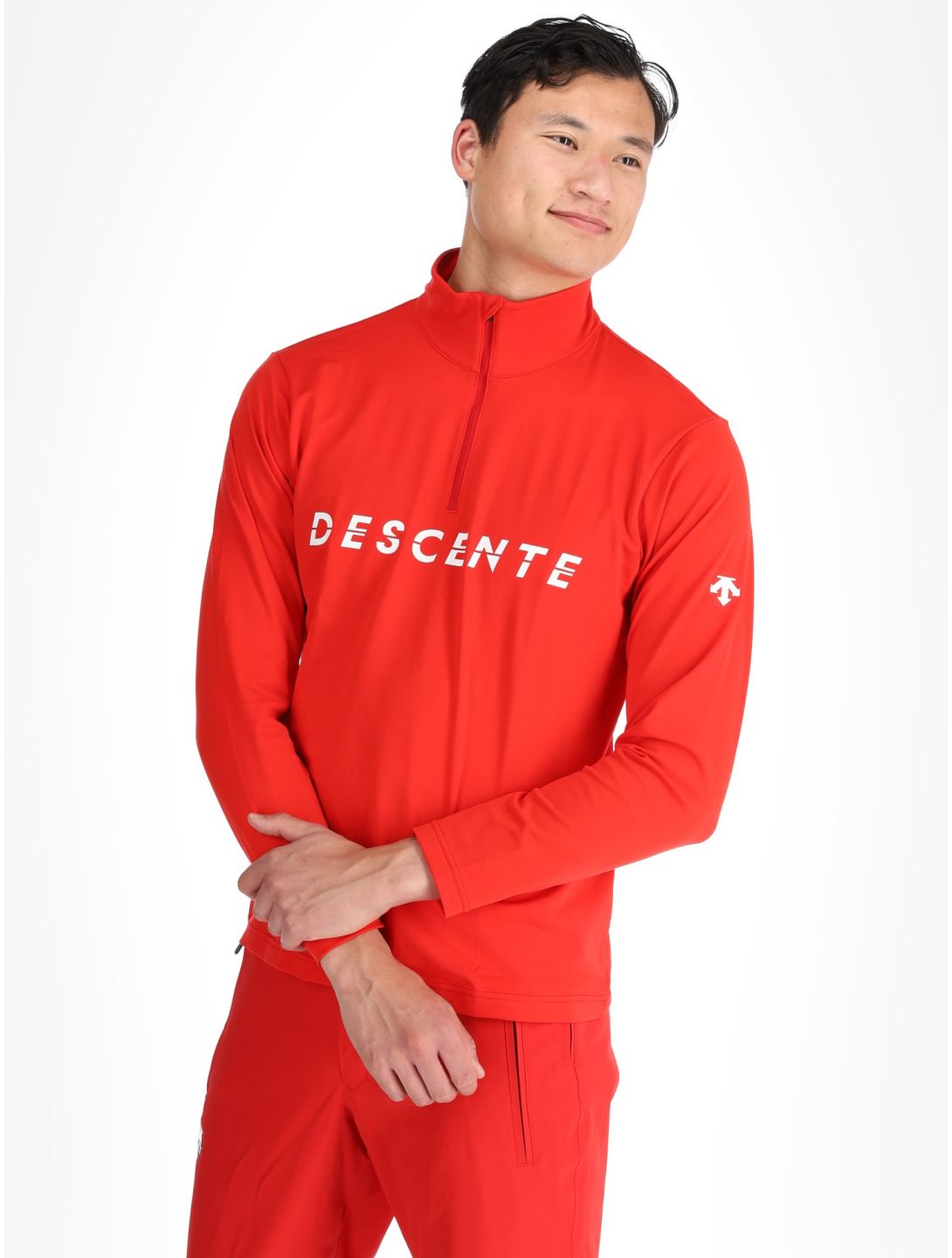 Descente, M-GB20 skipully heren Electric Red rood 