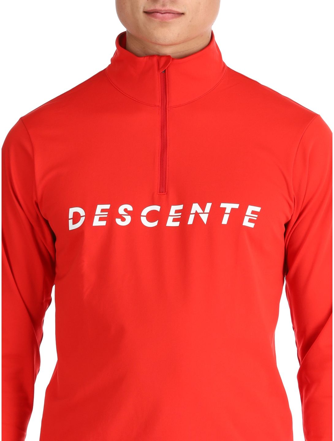 Descente, M-GB20 skipully heren Electric Red rood 