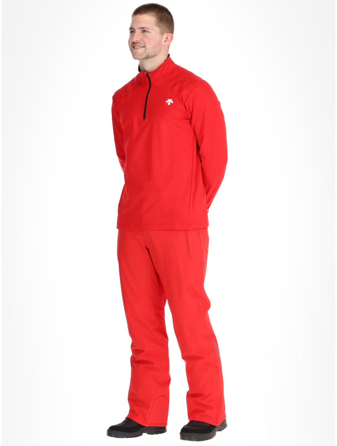 Descente, M-GB21 skipully heren Electric Red rood 